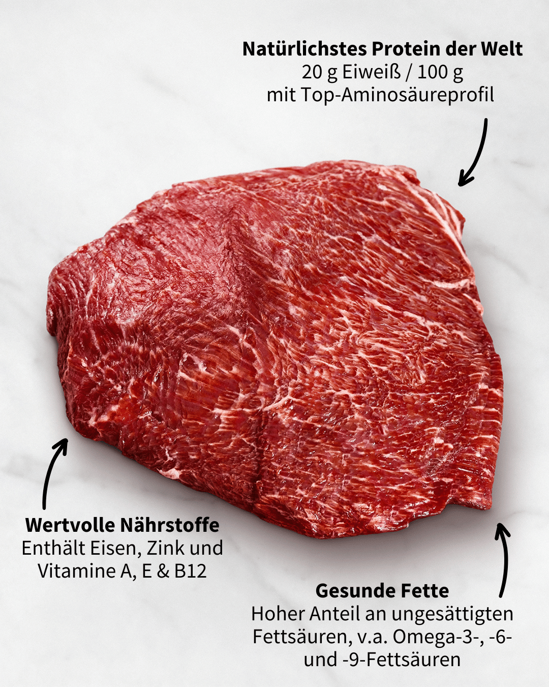 Gesunde Wagyu Bäckchen